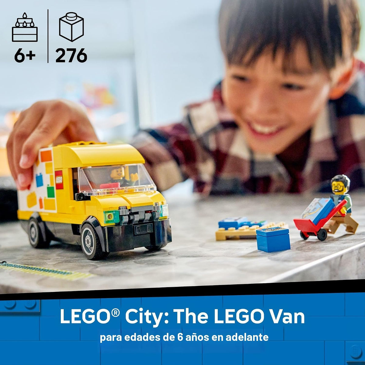 LEGO City: El juguete de construcción de la furgoneta para niños -...