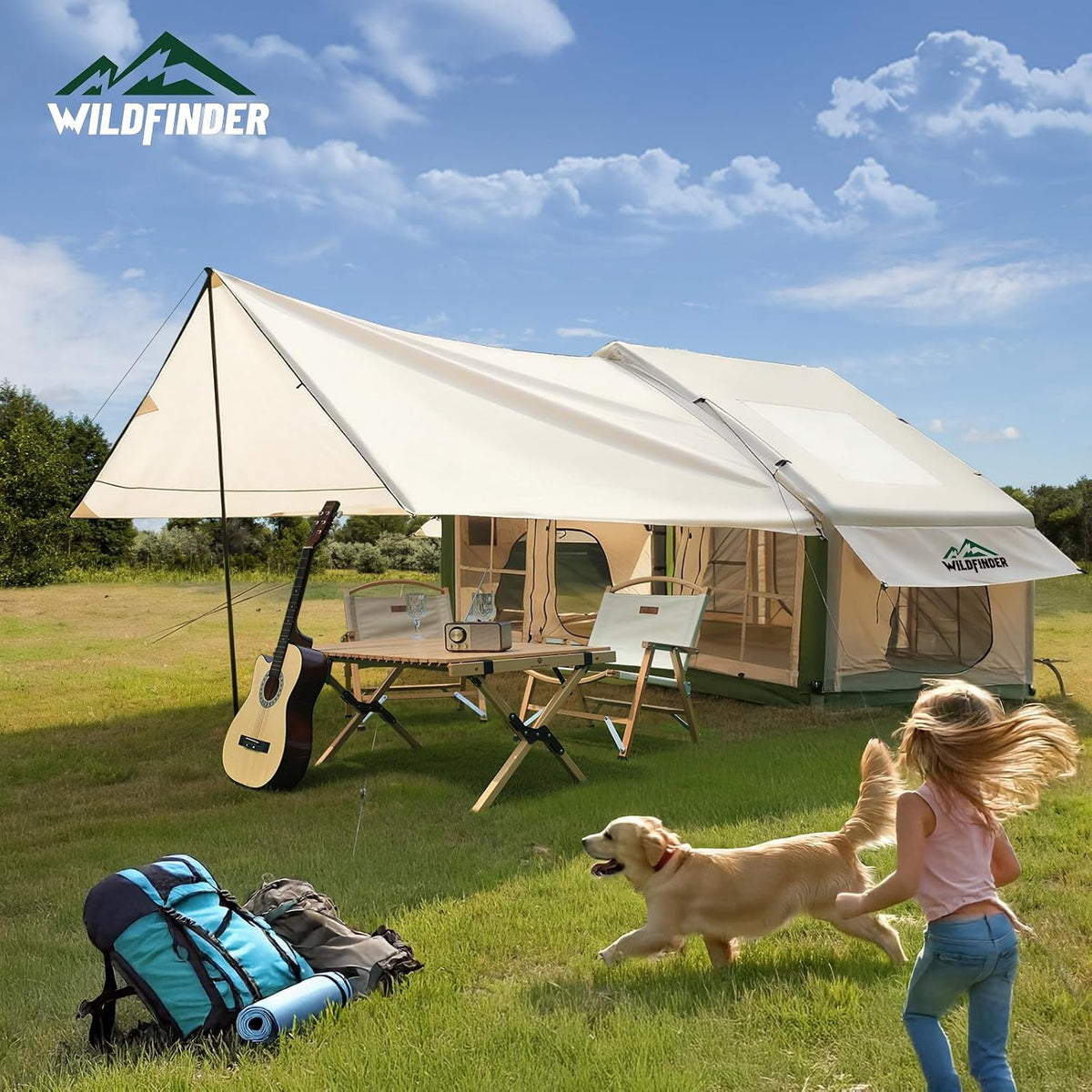 Carpa inflable con tragaluz y gato para estufa, carpas inflables, c...