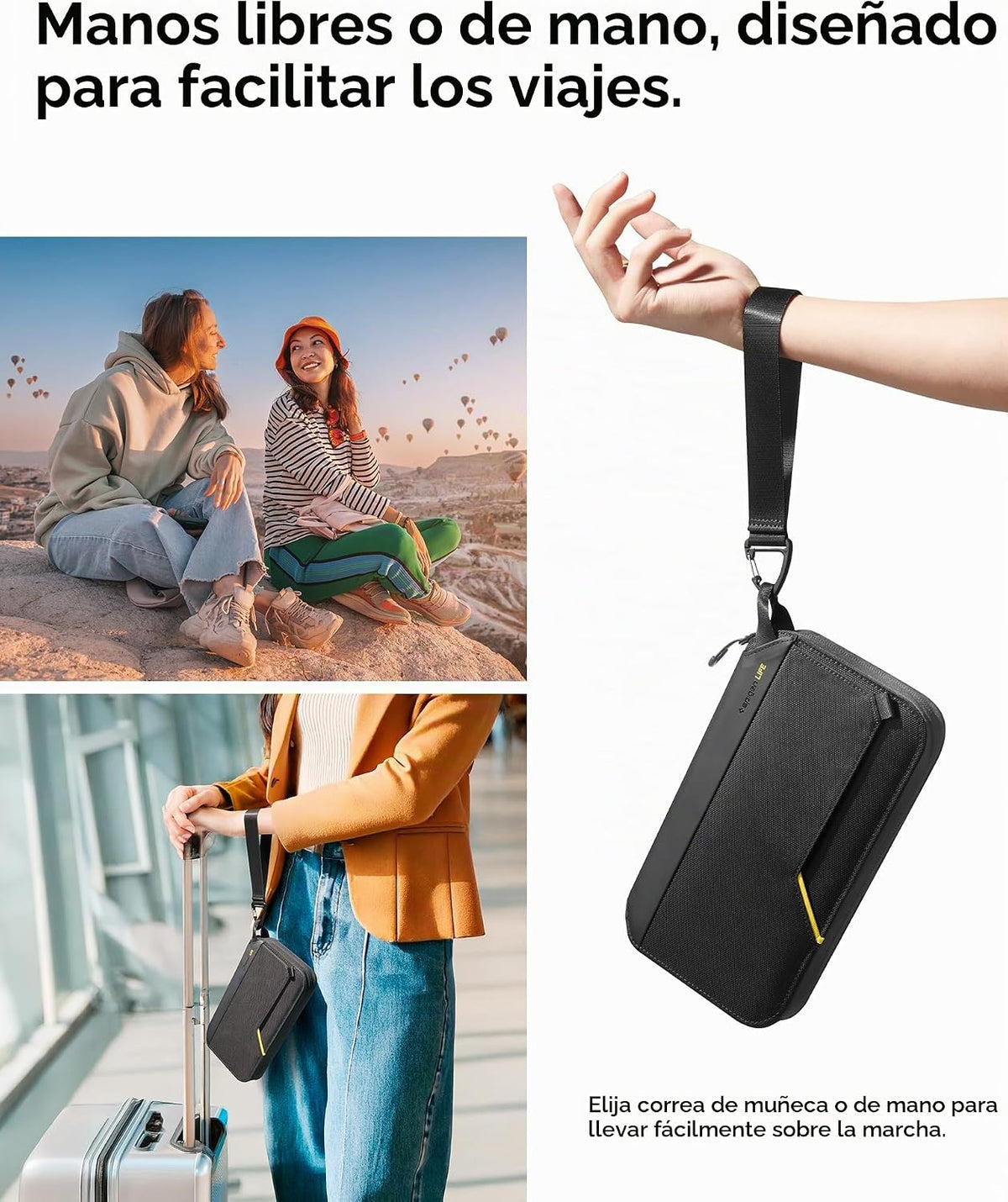 Spigen Life para pasaporte Funda para tarjeta con tecnología de blo...
