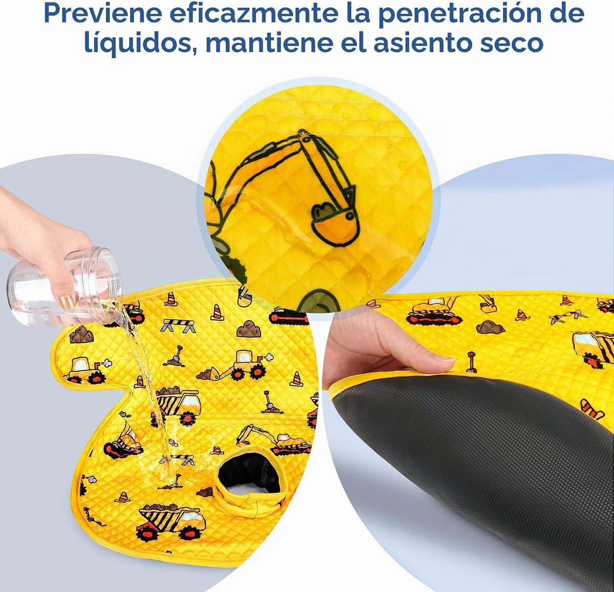 COOLBEBE Protector de asiento de automóvil infantil para entrenamie...
