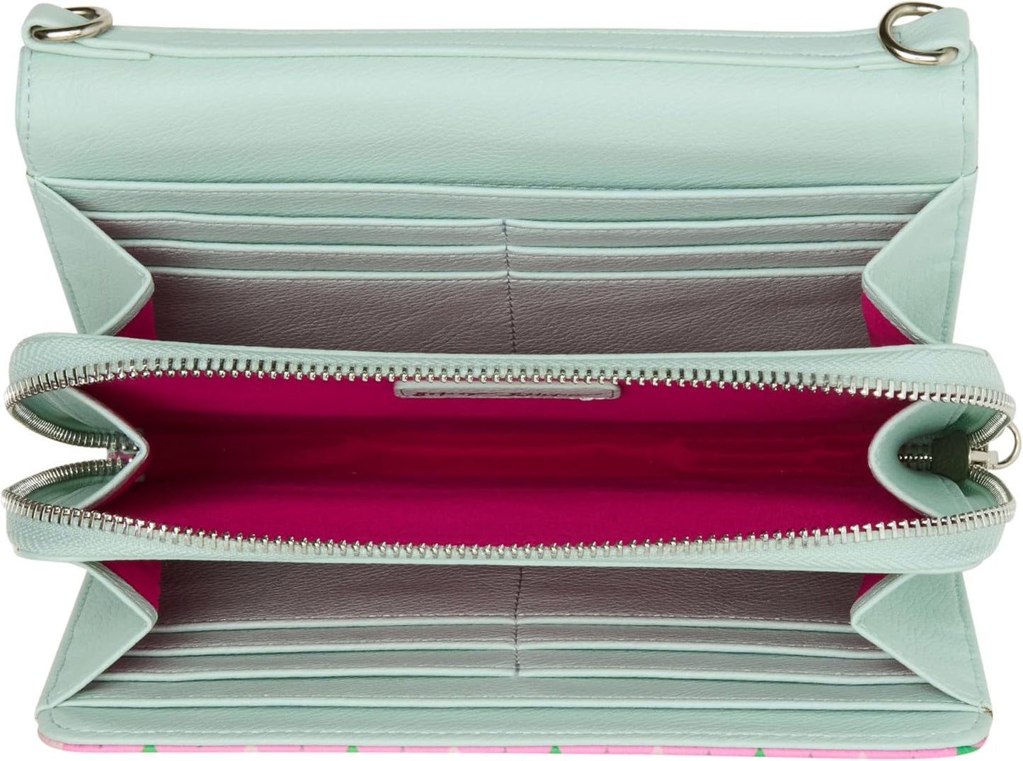 Betsey Johnson Cartera Drive Me Crazy en una cadena