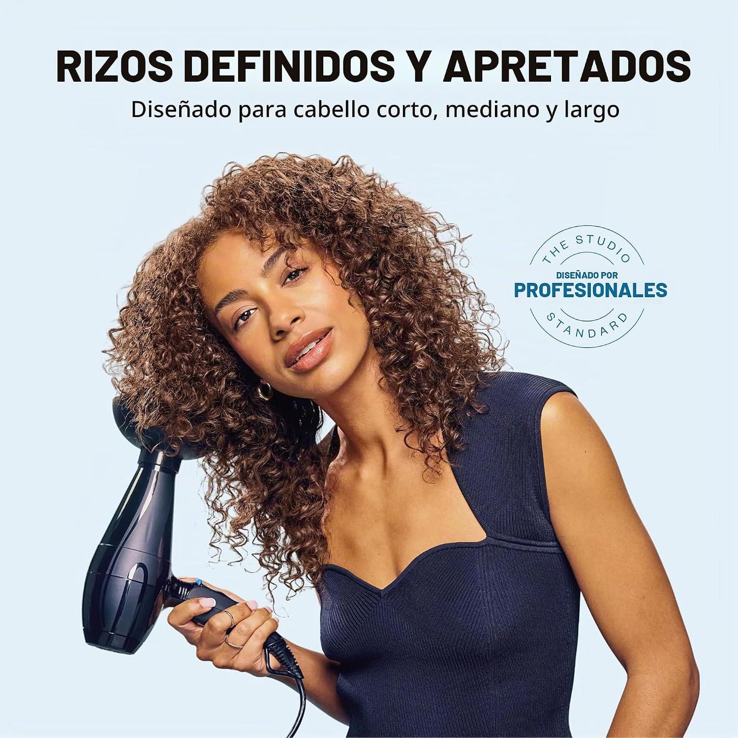 Secador de pelo BaBylissPRO Nano Titanium italiano Portofino - Seca...