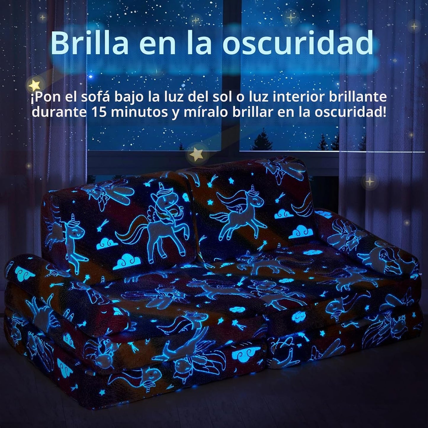 Sofá Modular Infantil de Juego IFNOW, Sofá para Niños Pequeños, Sof...