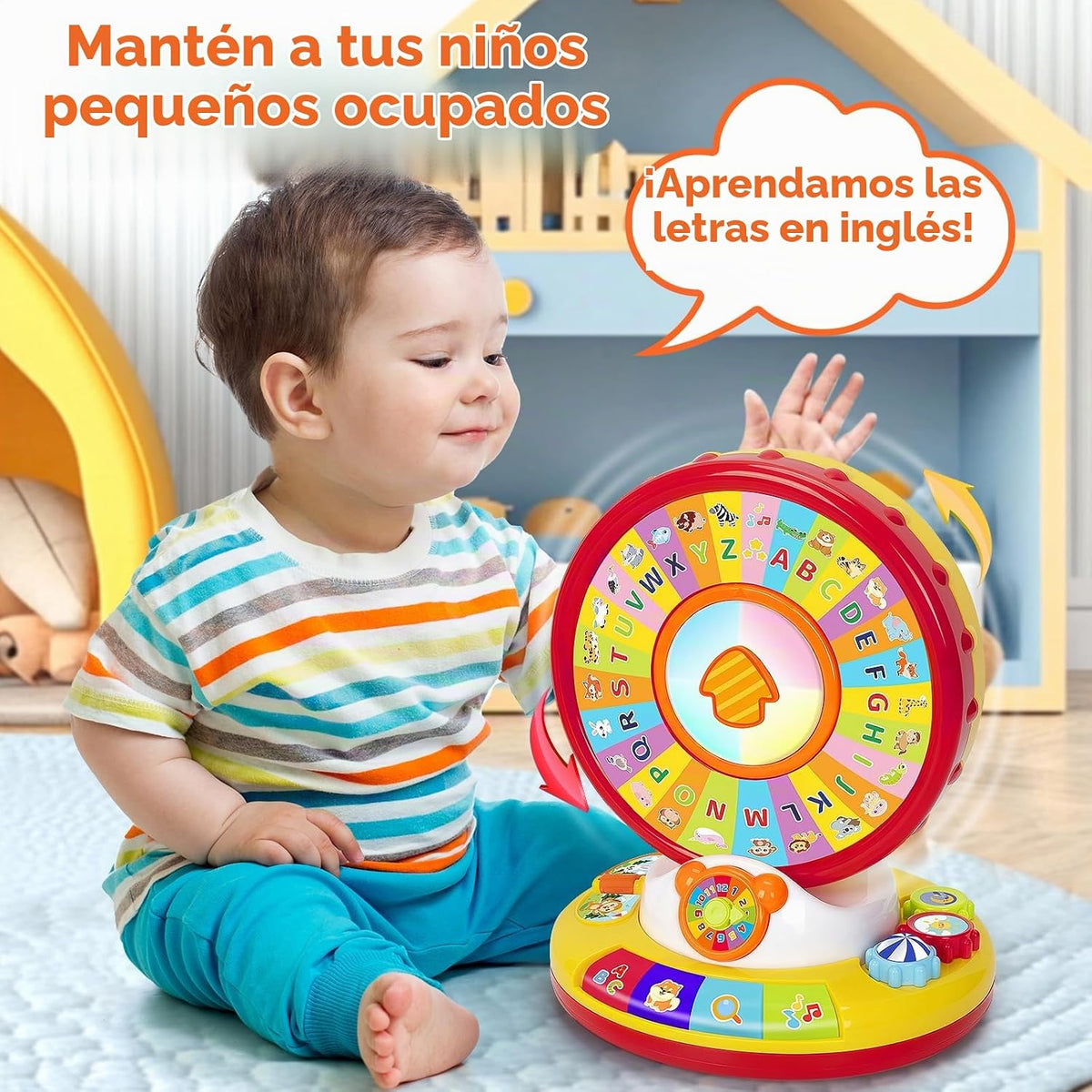 Juguetes de aprendizaje para niños pequeños de 1 a 3 años, zoológic...