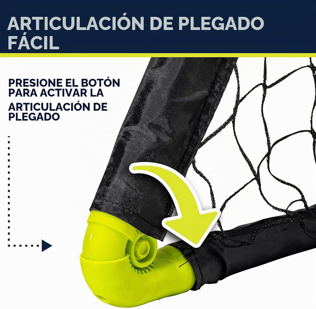 Franklin Sports Mini portería de fútbol con balón y bomba