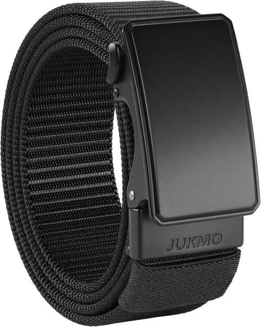 JUKMO - Cinto de nailon con trinquete de 1.5" para hombre, cint...
