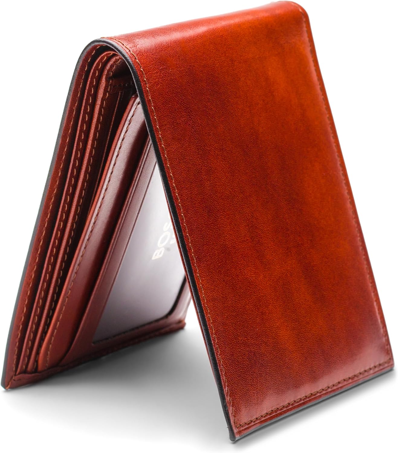 Bosca Cartera de cuero para hombre \u2013 Old Italia billetera pleg...