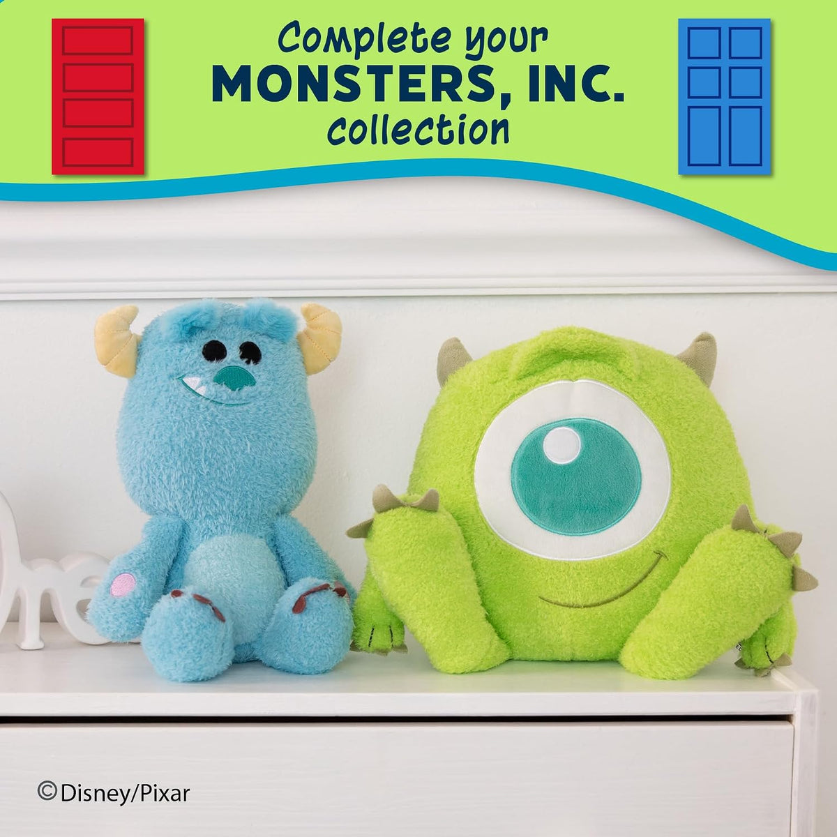 Disney Monsters Inc. Mike Wazowski Cuteeze de Peluche \u2013 Lindo...