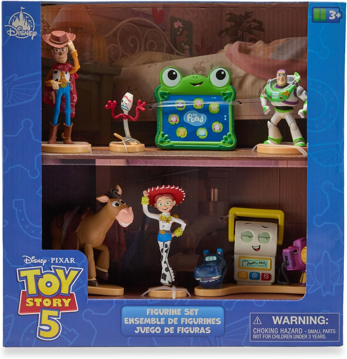 Disney Store Juego oficial de 5 figuras de Toy Story, 7 figuras de...