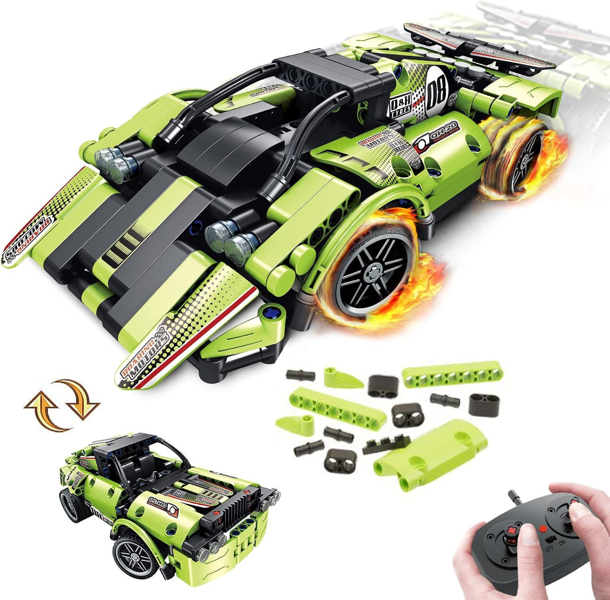 GAMZOO Juguetes de construcción STEM para niños con kits de ingenie...