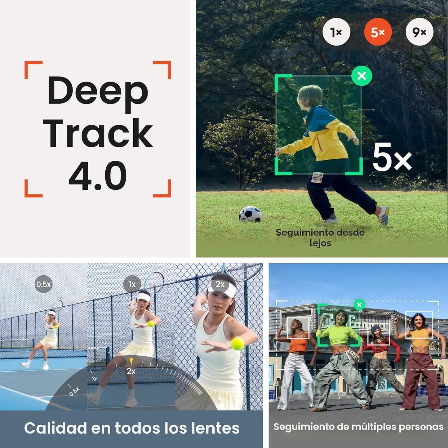 Insta360 Flow 2 Pro AI Tracker Bundle Blanco - El primer estabiliza...