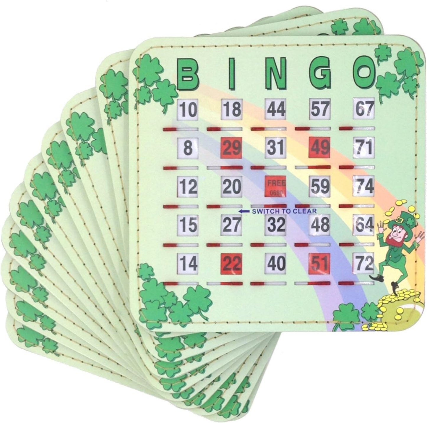 Tarjetas de obturación para Bingo Tapp Collections™, 10 unidades