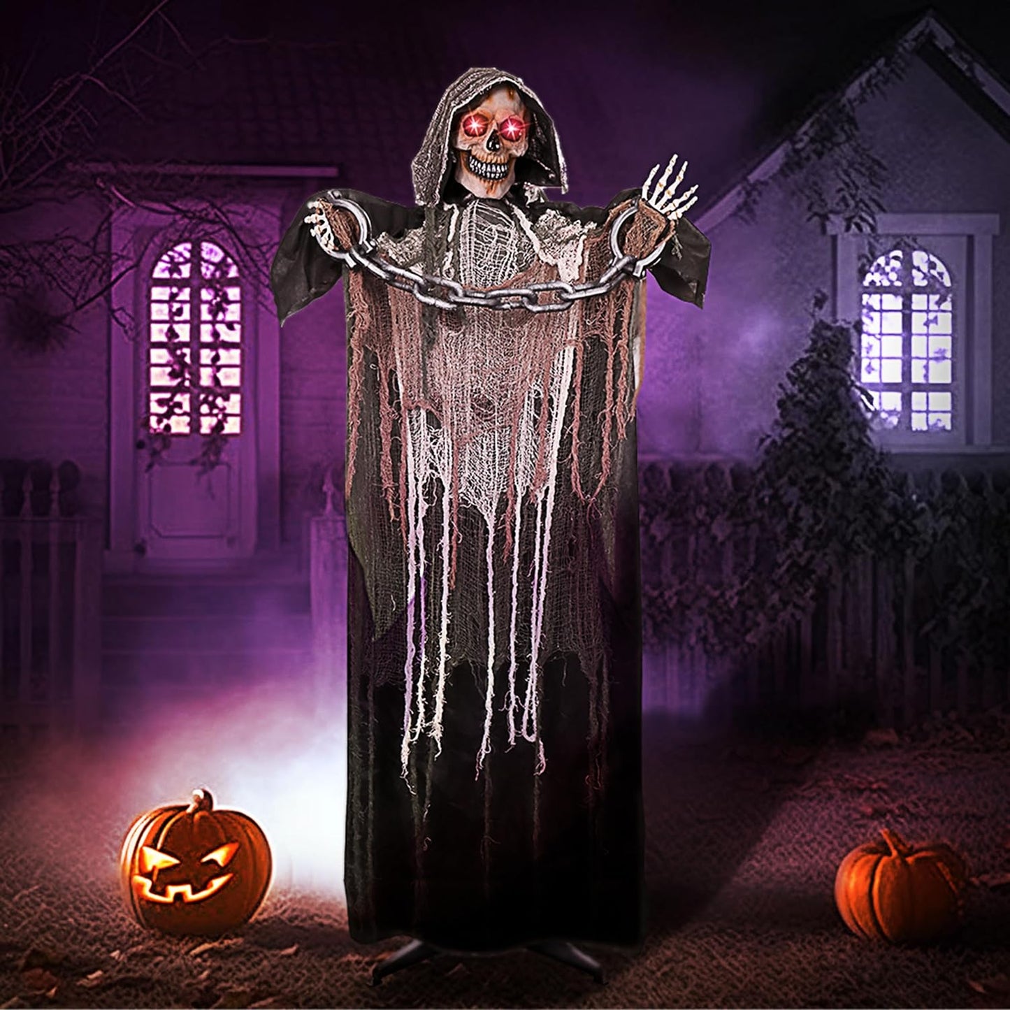 JOYIN - Decoraciones de Halloween de 67 pulgadas para exteriores, a...