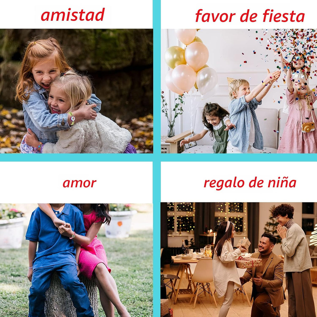 Kit de fabricación de pulseras de la amistad, juguetes, para niñas...