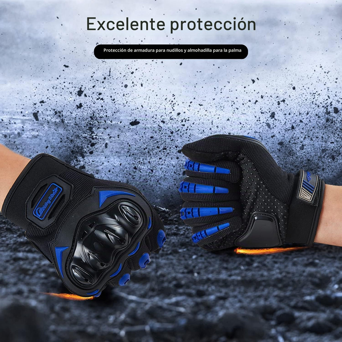 Guantes de motocicleta para hombre y mujer con pantalla táctil Guan...