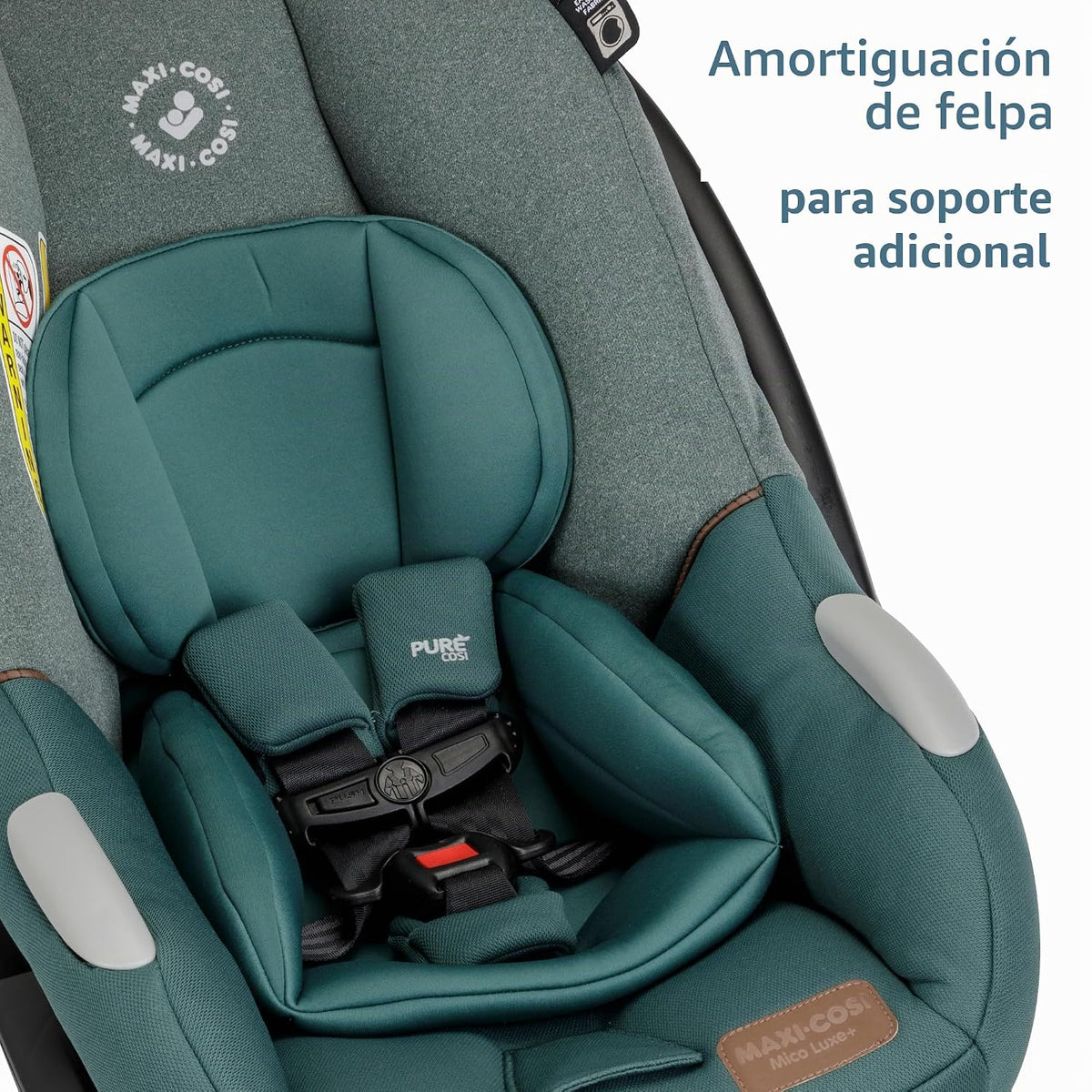 Maxi-Cosi Mico Luxe+ Asiento de coche para bebé: asiento de automóv...