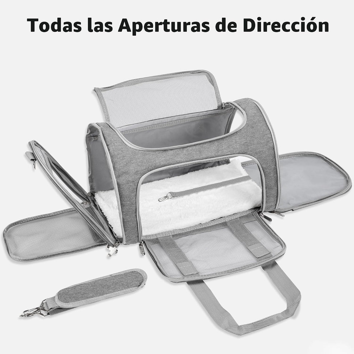 LEHNI Transportador de gato de lados blandos\/perros\/mascotas | Pa...
