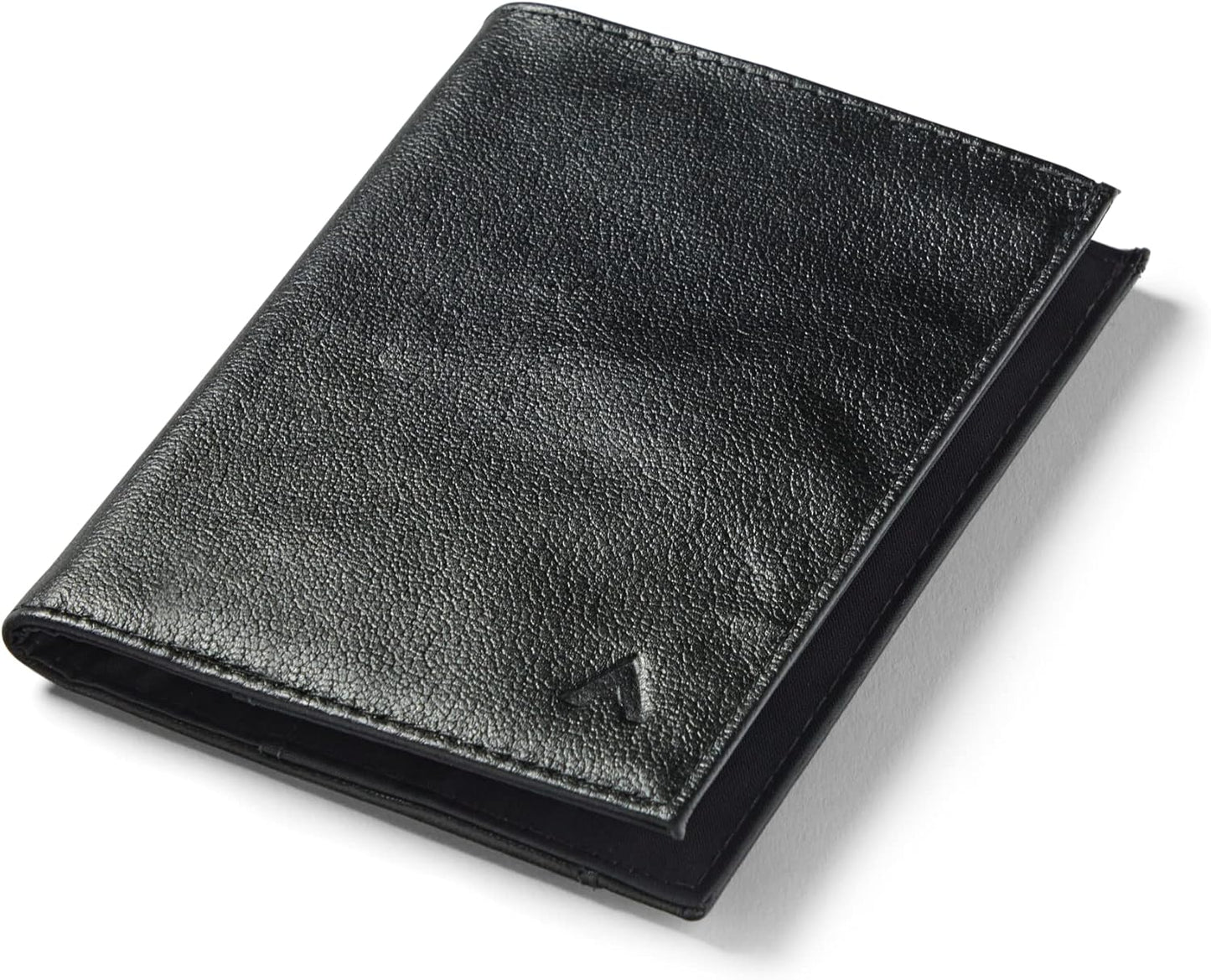 Allett Monedero 2.0, bloqueo RFID delgado (piel, negro ónix) | Cart...