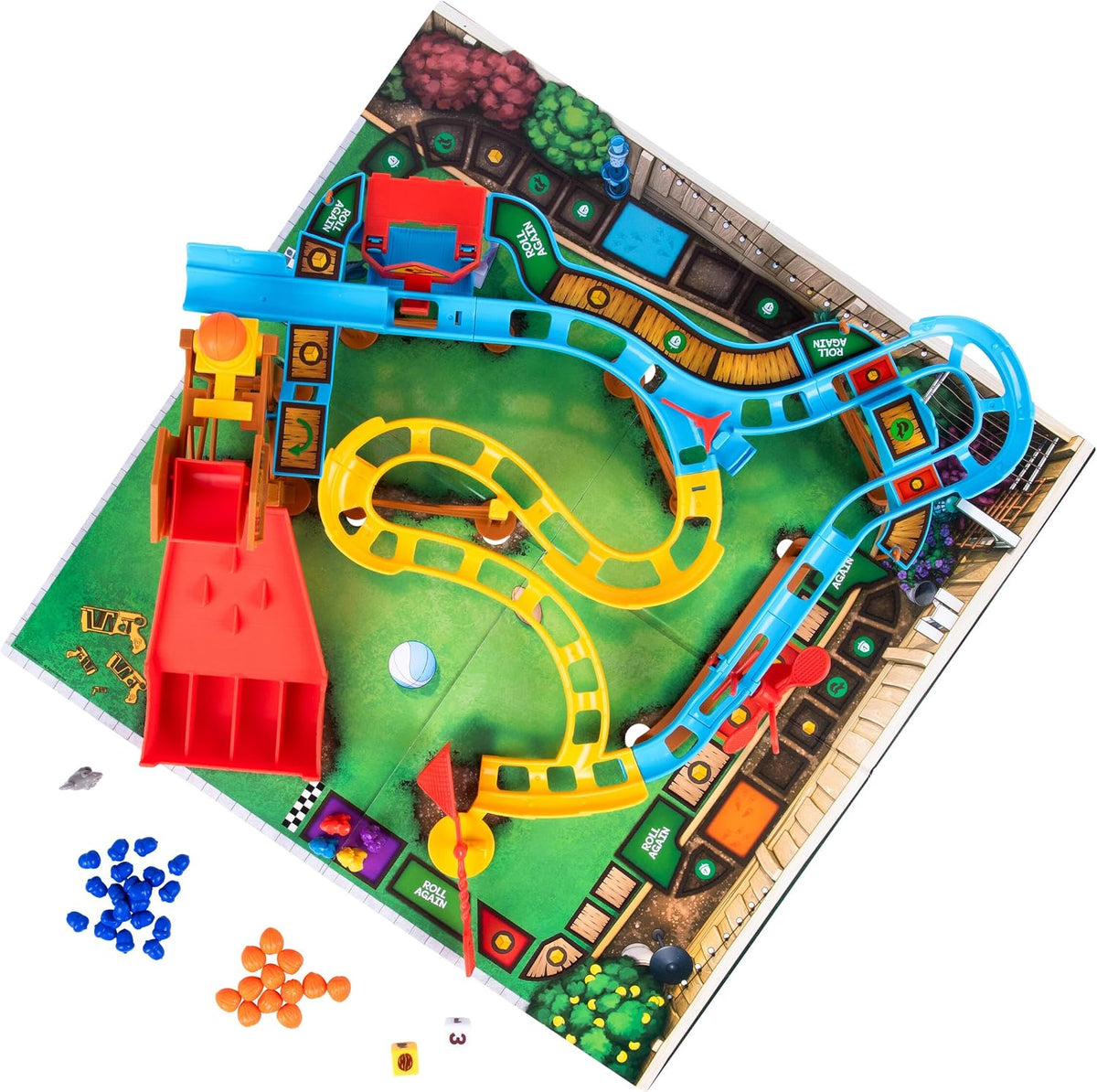 CrunchLabs Squirrel Dash, juego de mesa para niños para una noche d...