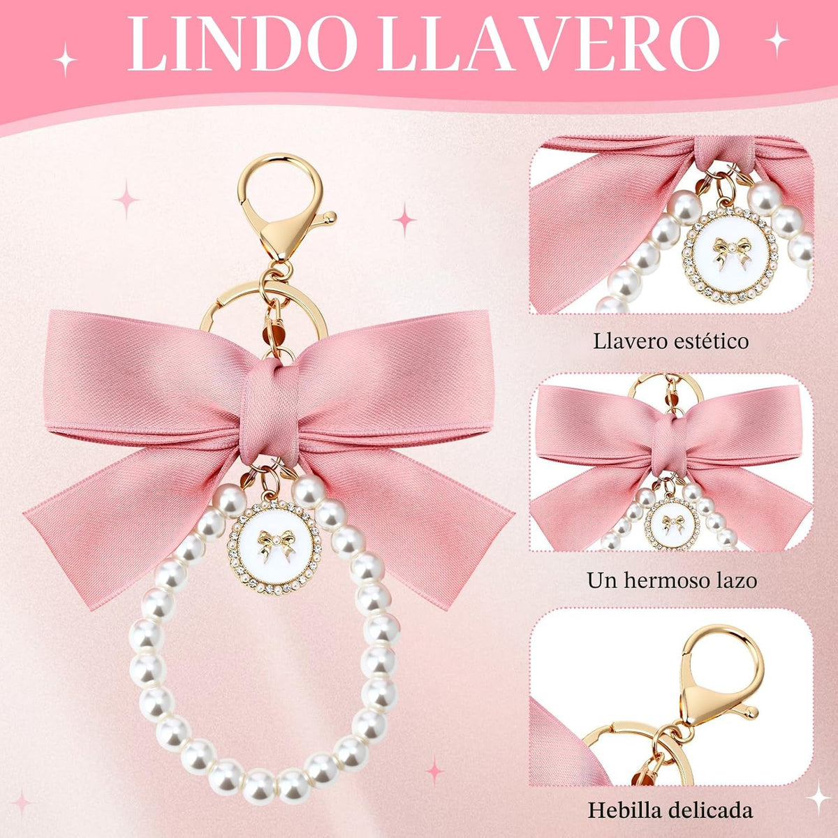 Sylixonae Juego de 7 piezas de accesorios para monedero con extenso...