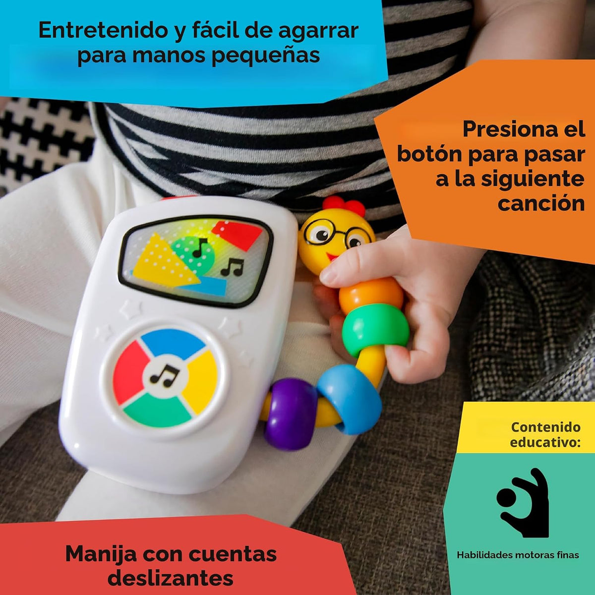 Baby Einstein Take Along Tunes Musical Juguete, paquete de de 1