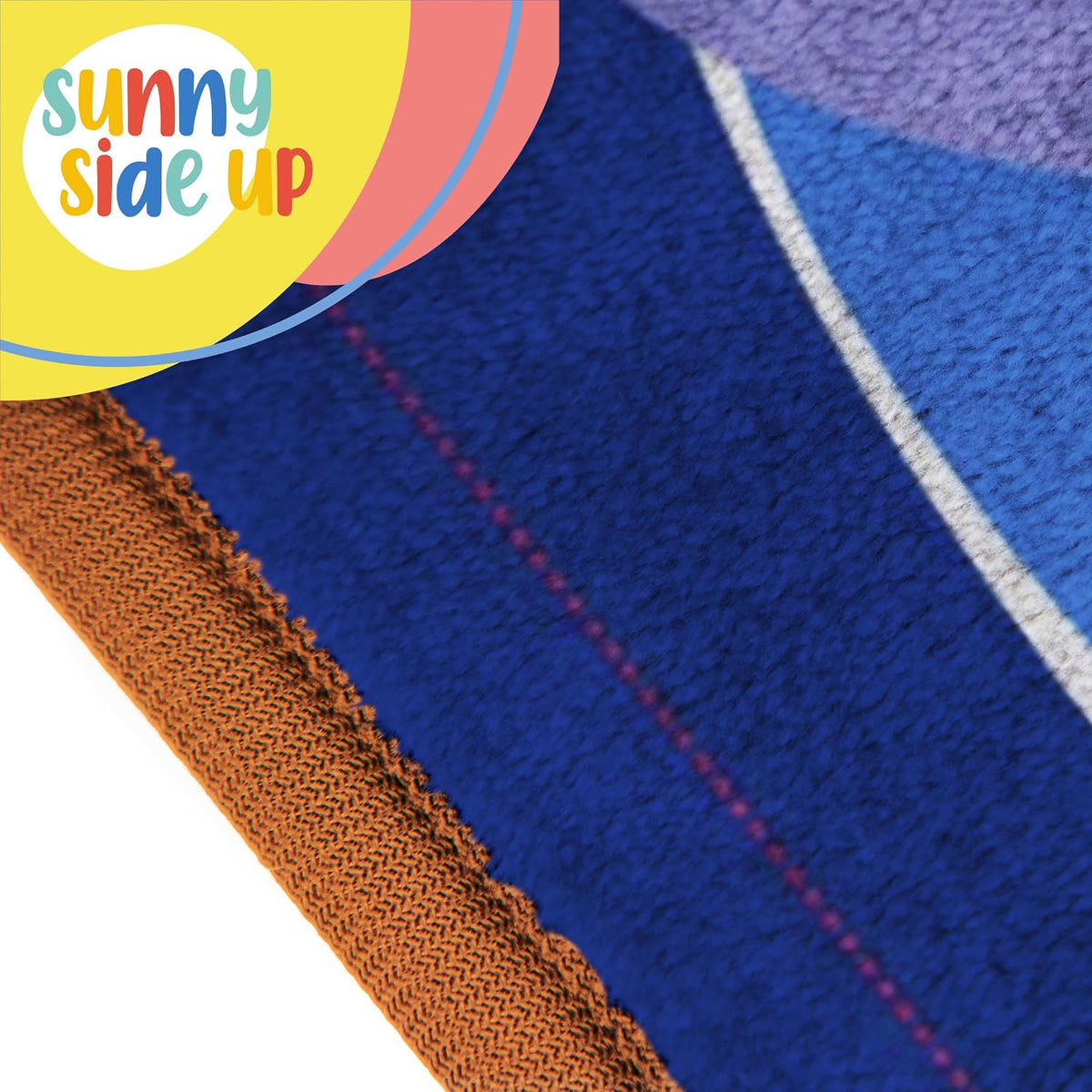 Sunny Side Up Manta de felpa para niños, manta suave y cómoda para...