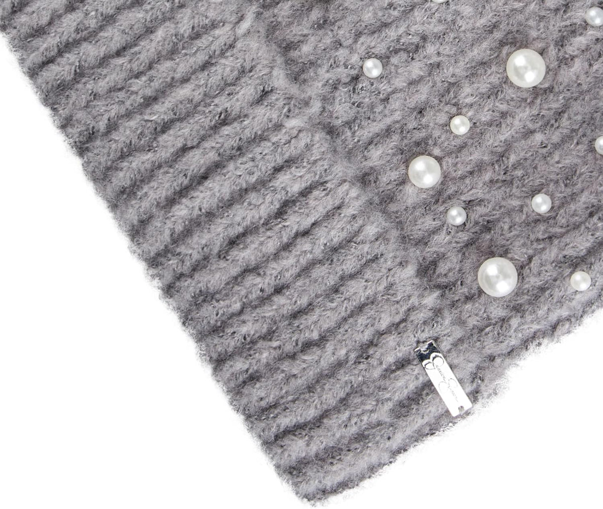 Jessica Simpson Gorro de punto cálido y acogedor para mujer