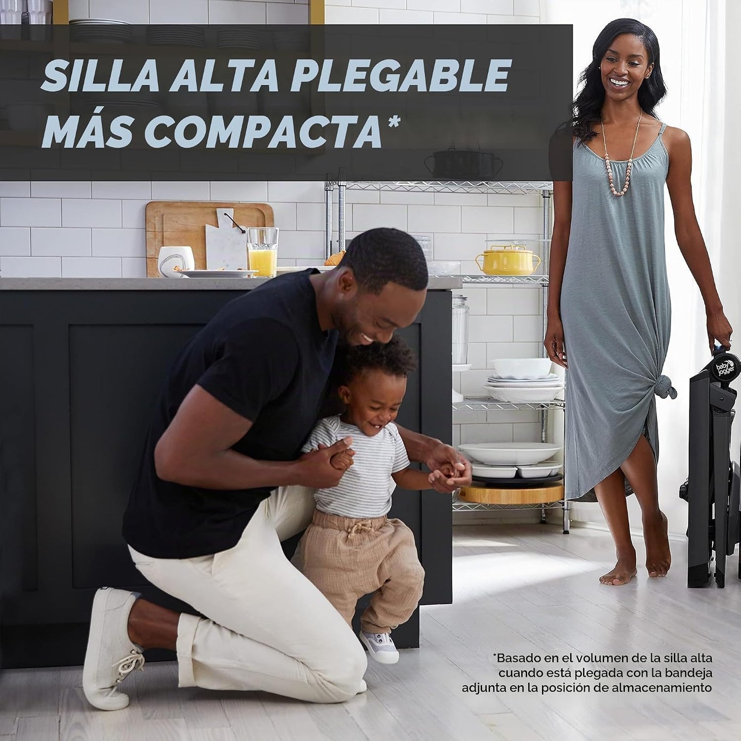 Baby Jogger City Bistro - Silla alta, color grafito