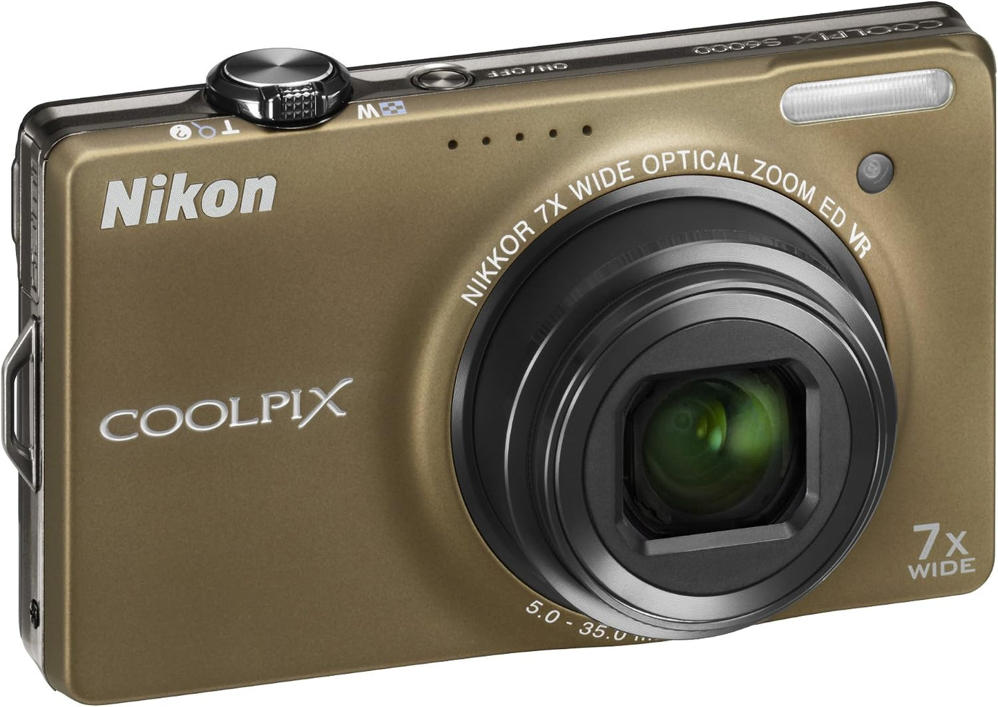 Nikon Coolpix S6000 - Cámara digital de 14 MP con zoom óptico de re...