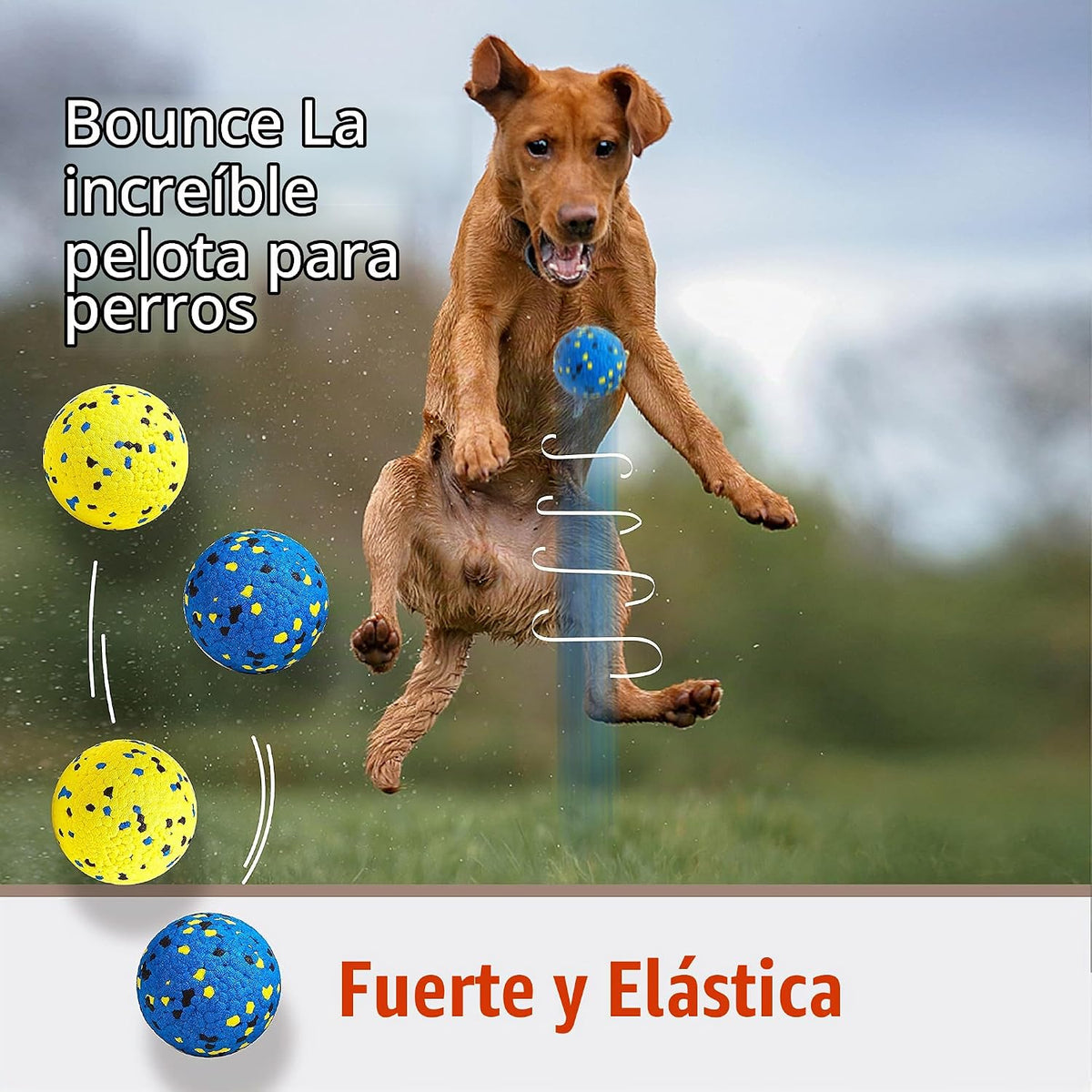 Kimee Pelotas para Perros de 3.9'' Pelotas de Tenis para Ma...