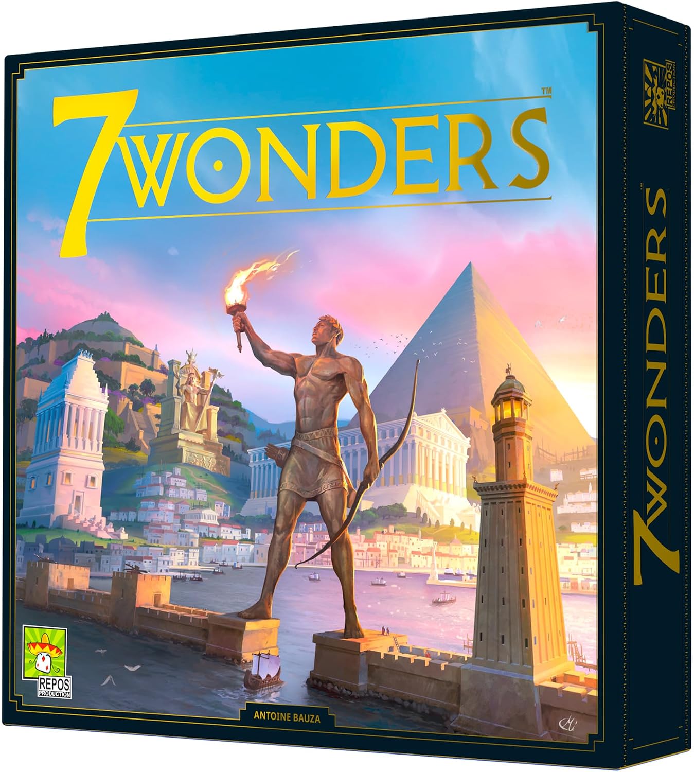 Asmodee Juego de mesa 7 Wonders (nueva edición) - Lleva tu civiliza...