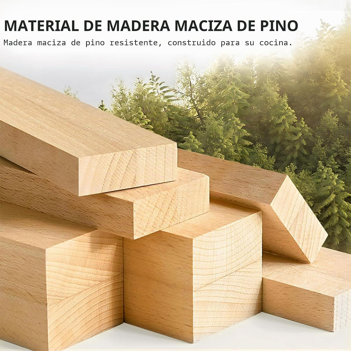 Exttlliy Separadores de bandejas de madera de 7 niveles para gabine...