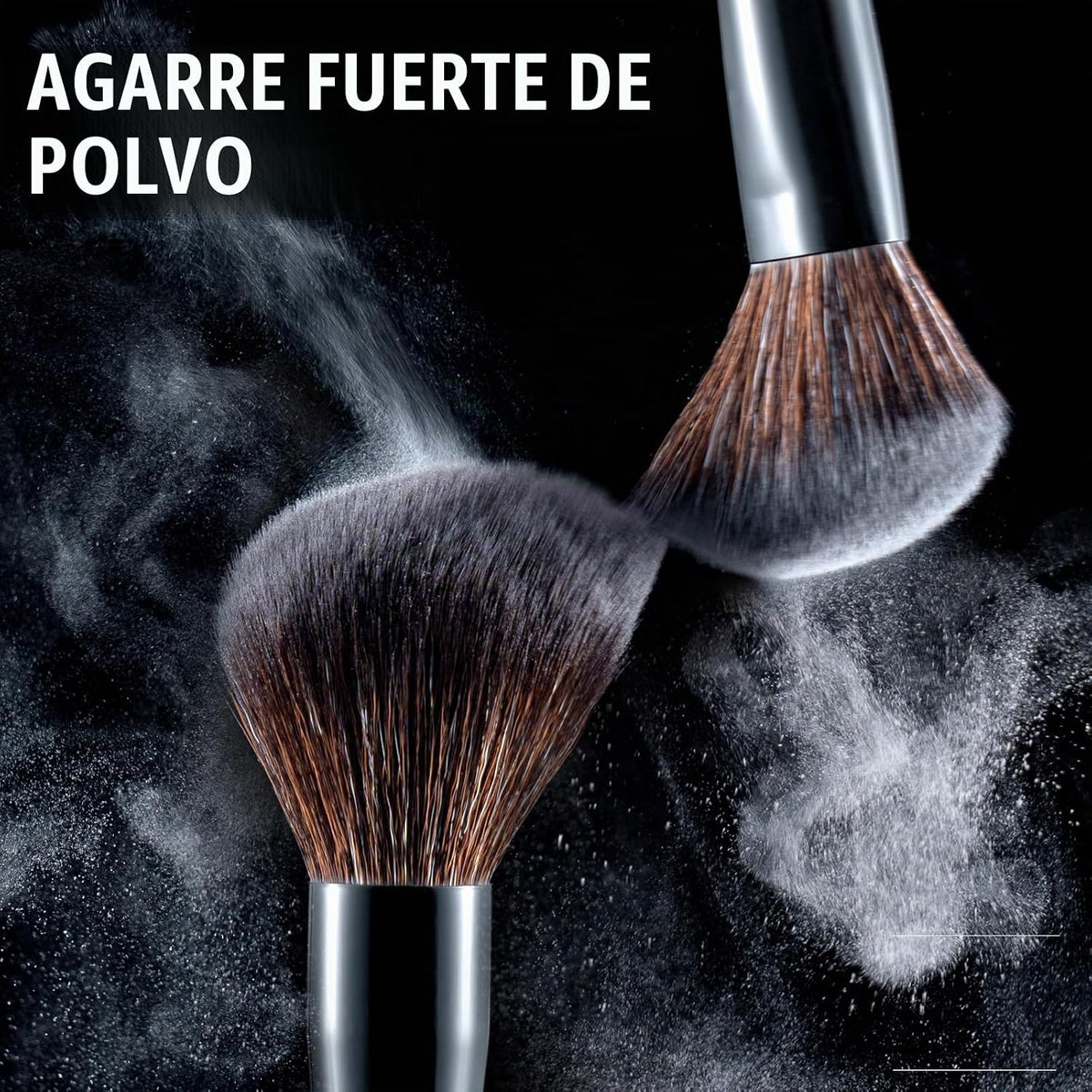 LORYP Juego de Brochas de Maquillaje Negras de 21 Piezas para Polvo...
