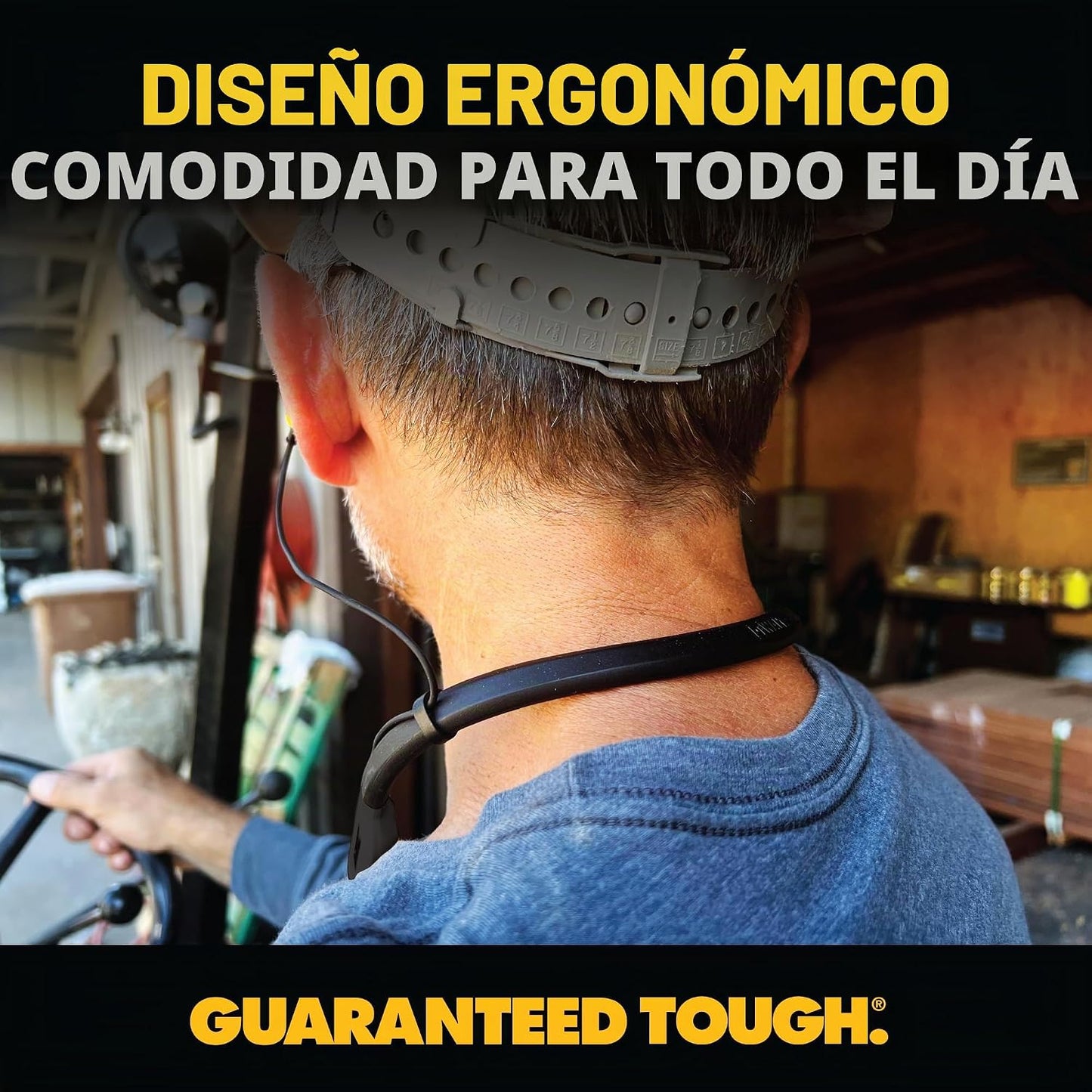 DEWALT Auriculares Bluetooth de Banda para el Cuello 2 en 1 Edición...