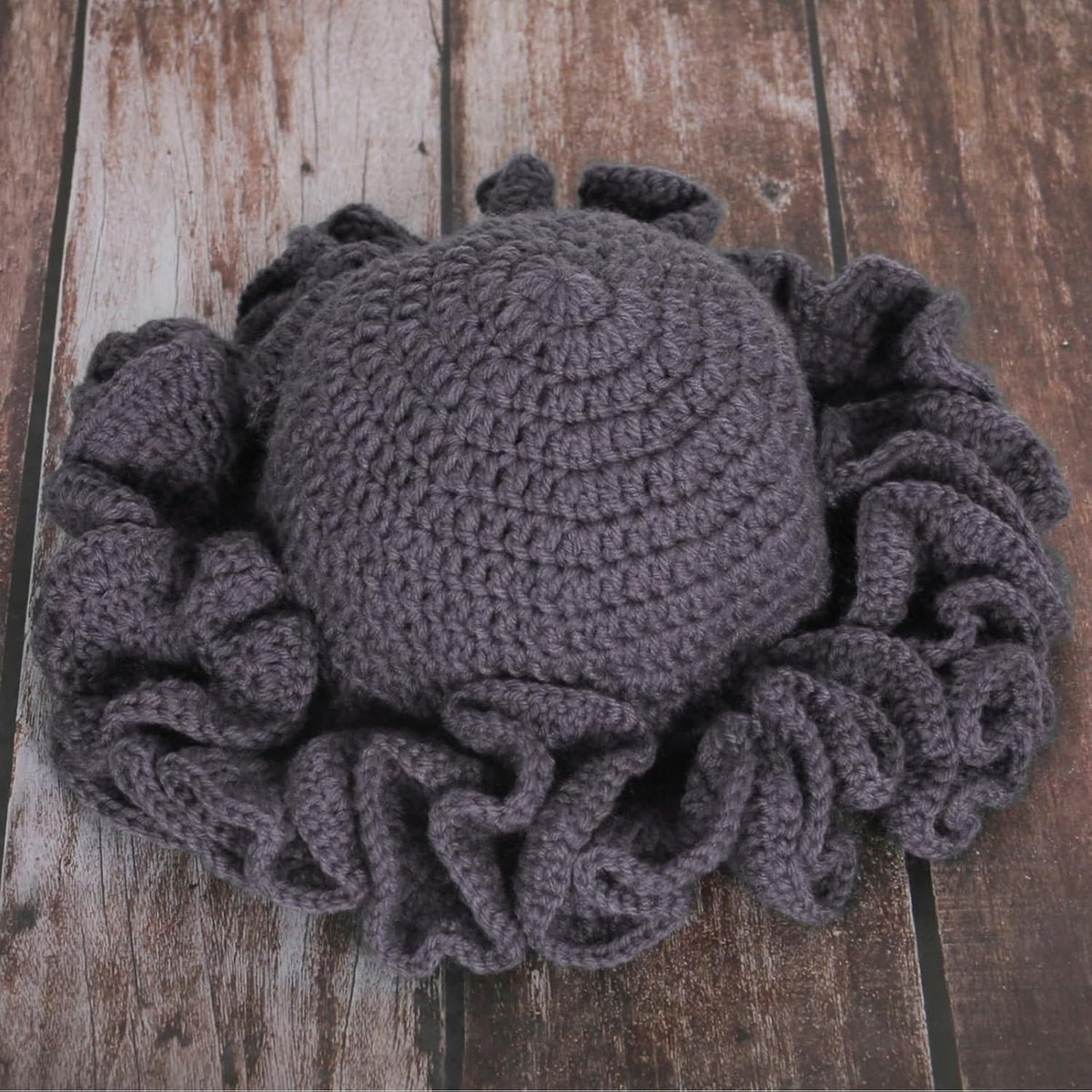 HISYI Sombrero de ganchillo hecho a mano para mujer, naranja, media...