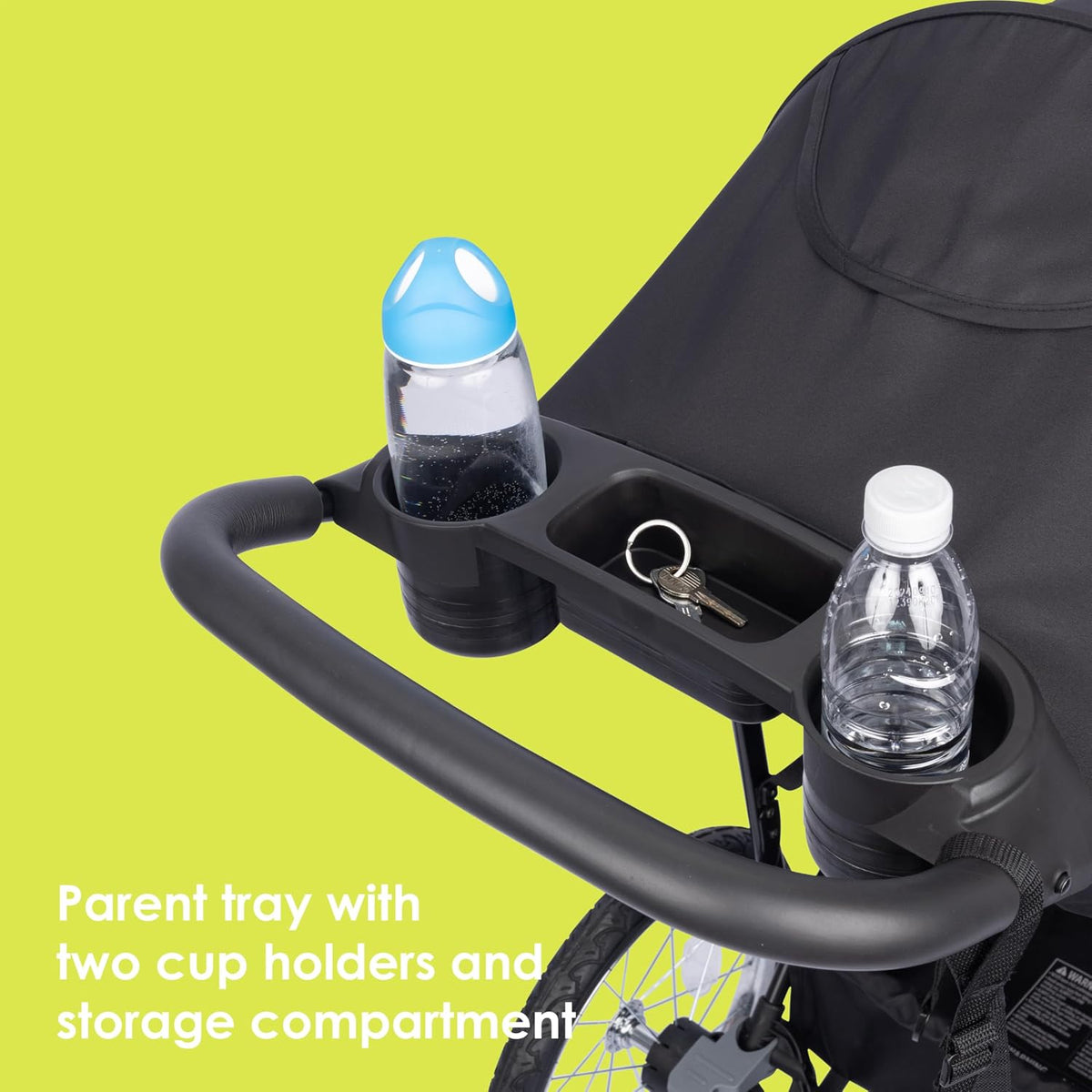 Sistema de viaje para corredores Baby Trend Journey, Negro Estelar