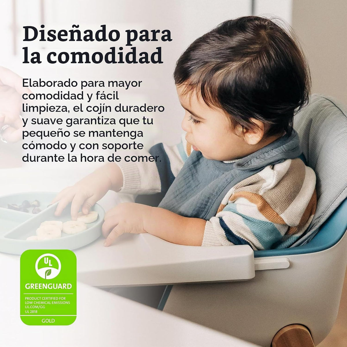 UPPAbaby Ciro - Cojín para silla alta, lavable a máquina, comodidad...