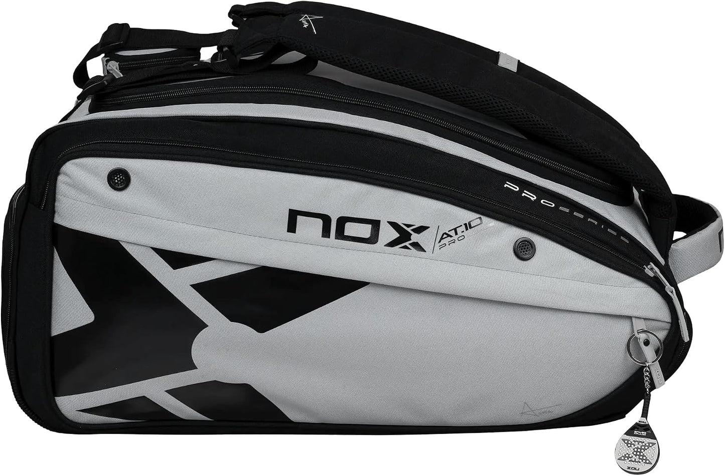 Bolso de pádel compacto NOX AT10 Competition XL | Paletero Versátil...