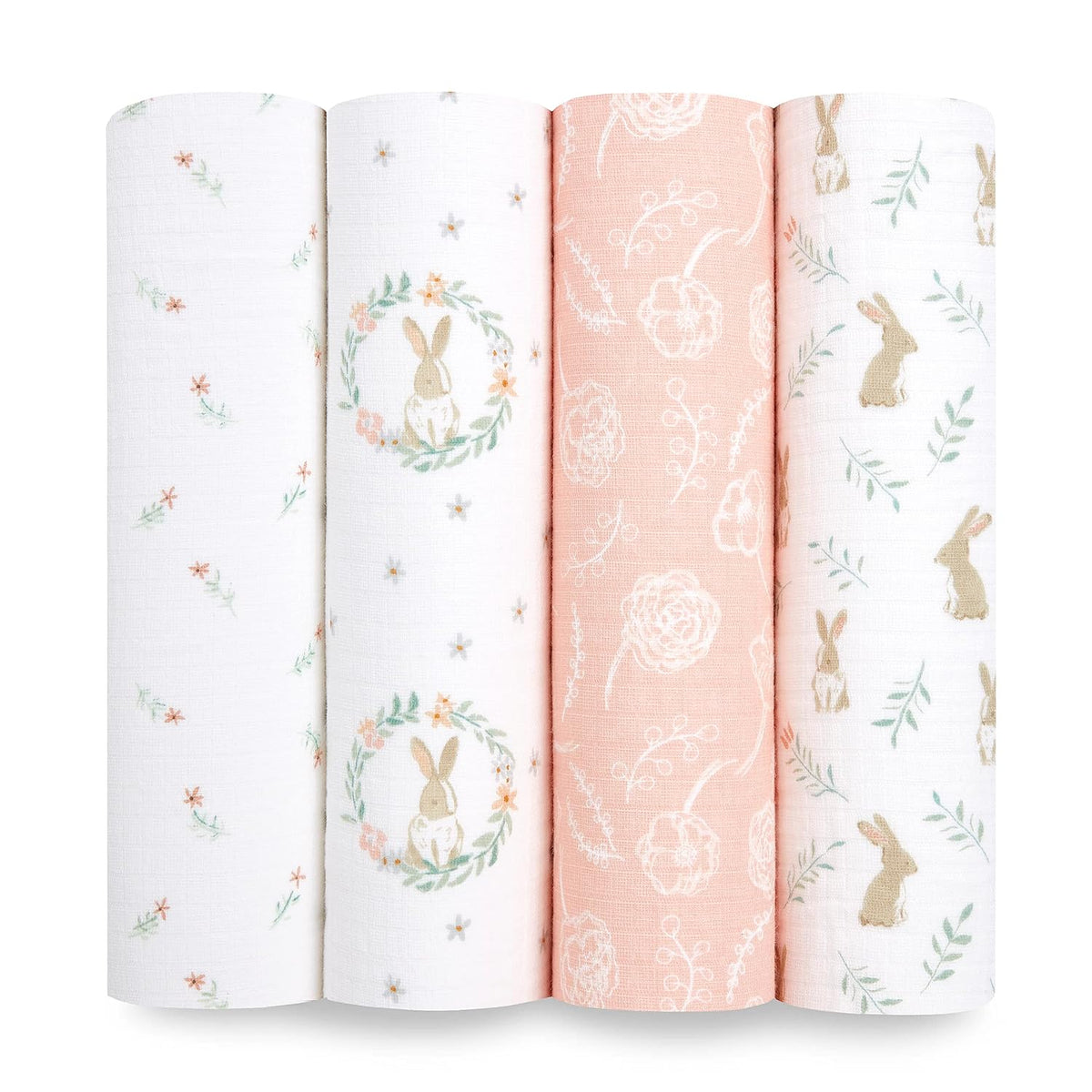 aden + anais Essentials - Mantas de muselina para bebés niñas y niñ...
