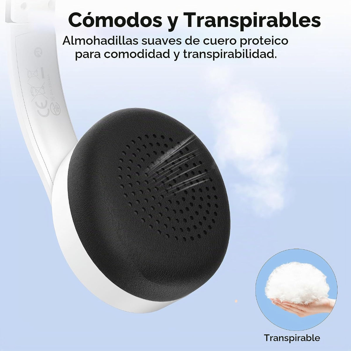 Auriculares inalámbricos AOC con micrófono para el trabajo, auricul...