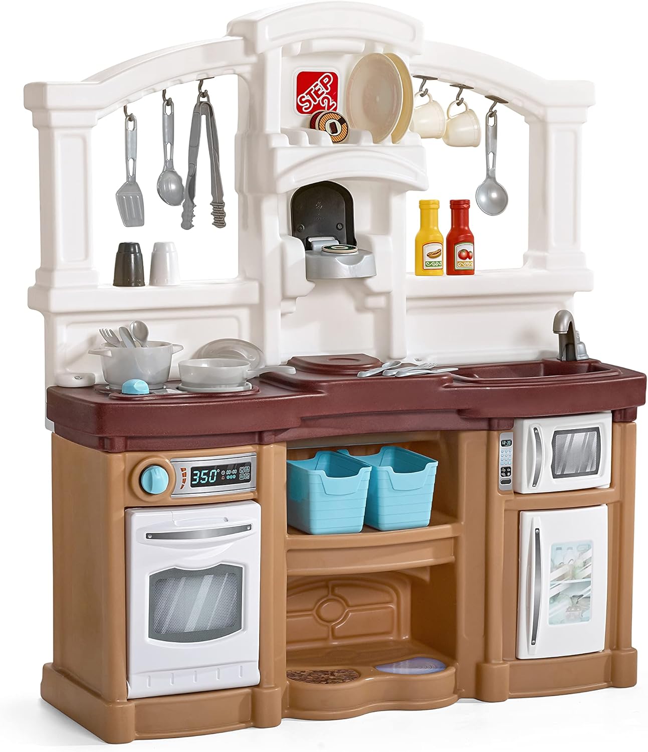Step2 Fun with Friends - Juego de cocina para niños, cocinita para...