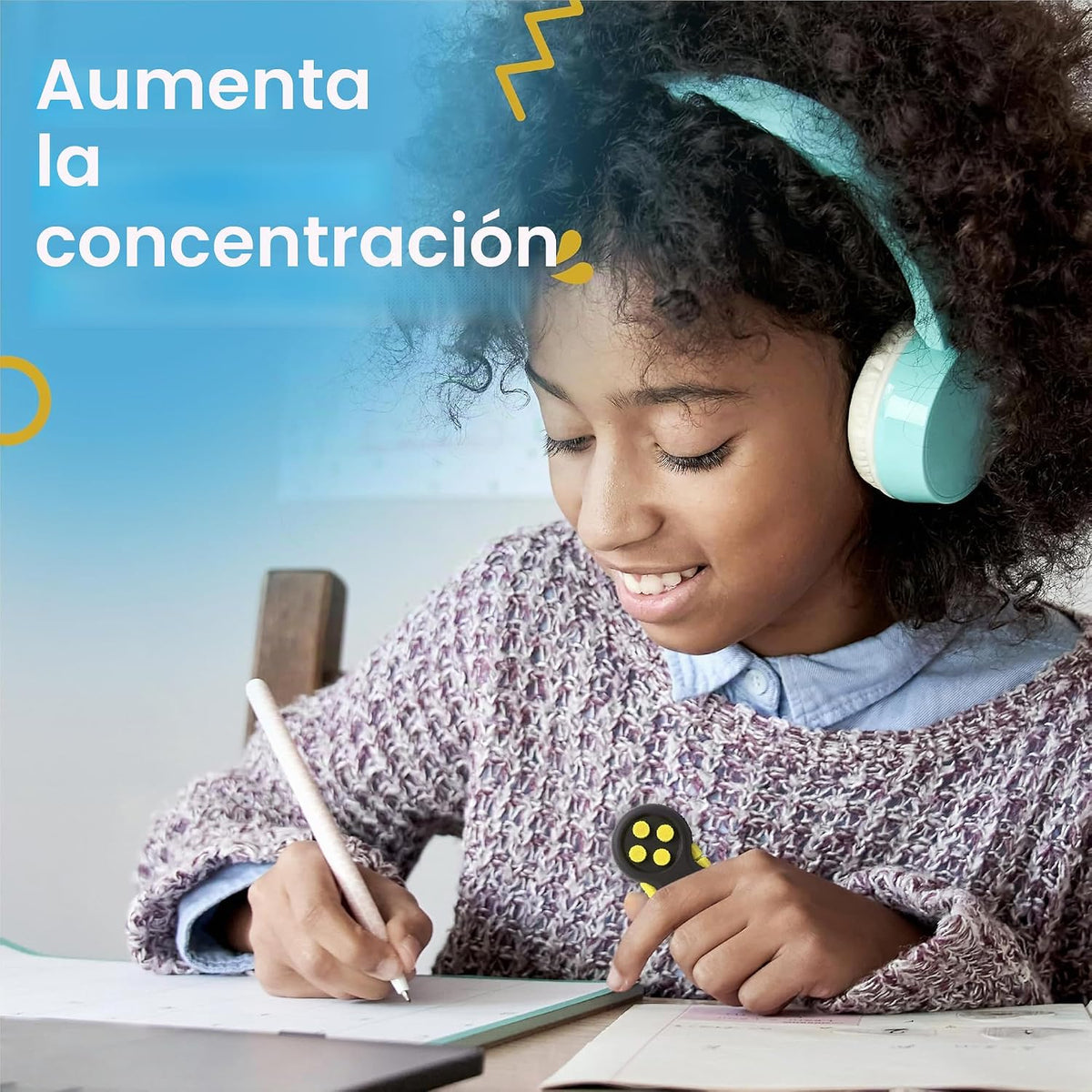 PILPOC Almohadilla antiestrés, juguete controlador antiestrés para...