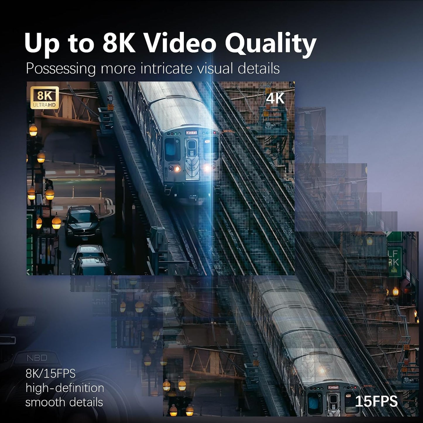 Cámara digital de 8K y 64MP para fotografía, zoom de 48X con modo l...