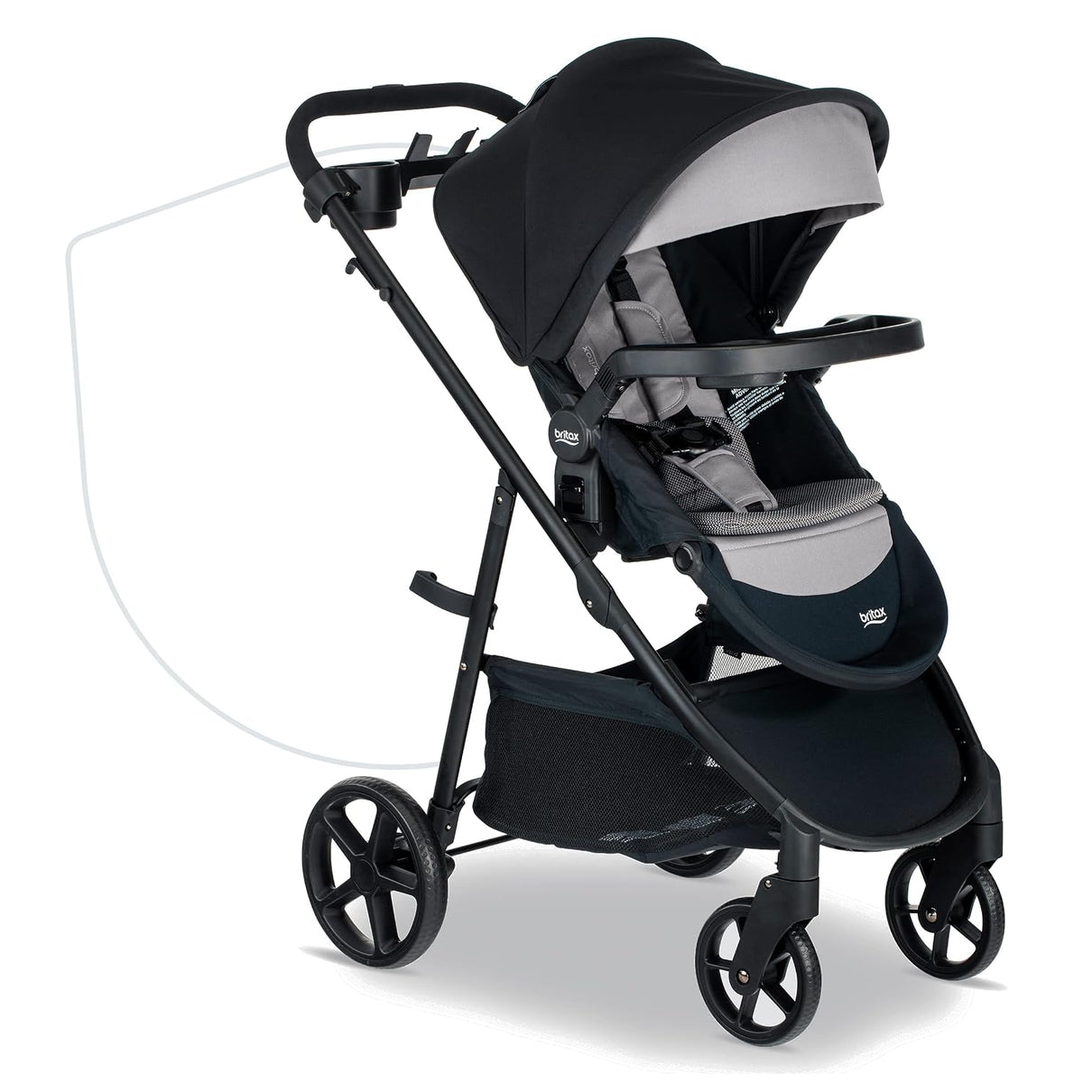 Britax Brook+ cochecito de bebé modular, ultra ligero para bebés y...