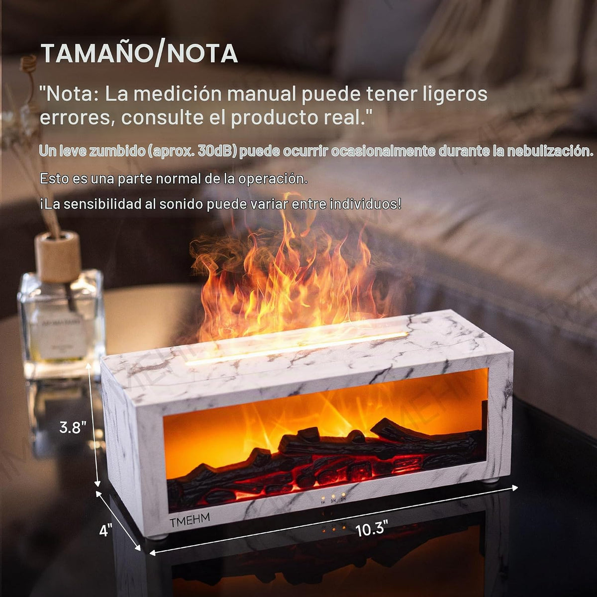 Difusor de llama para chimenea TMEHM, humidificador de aire, difuso...