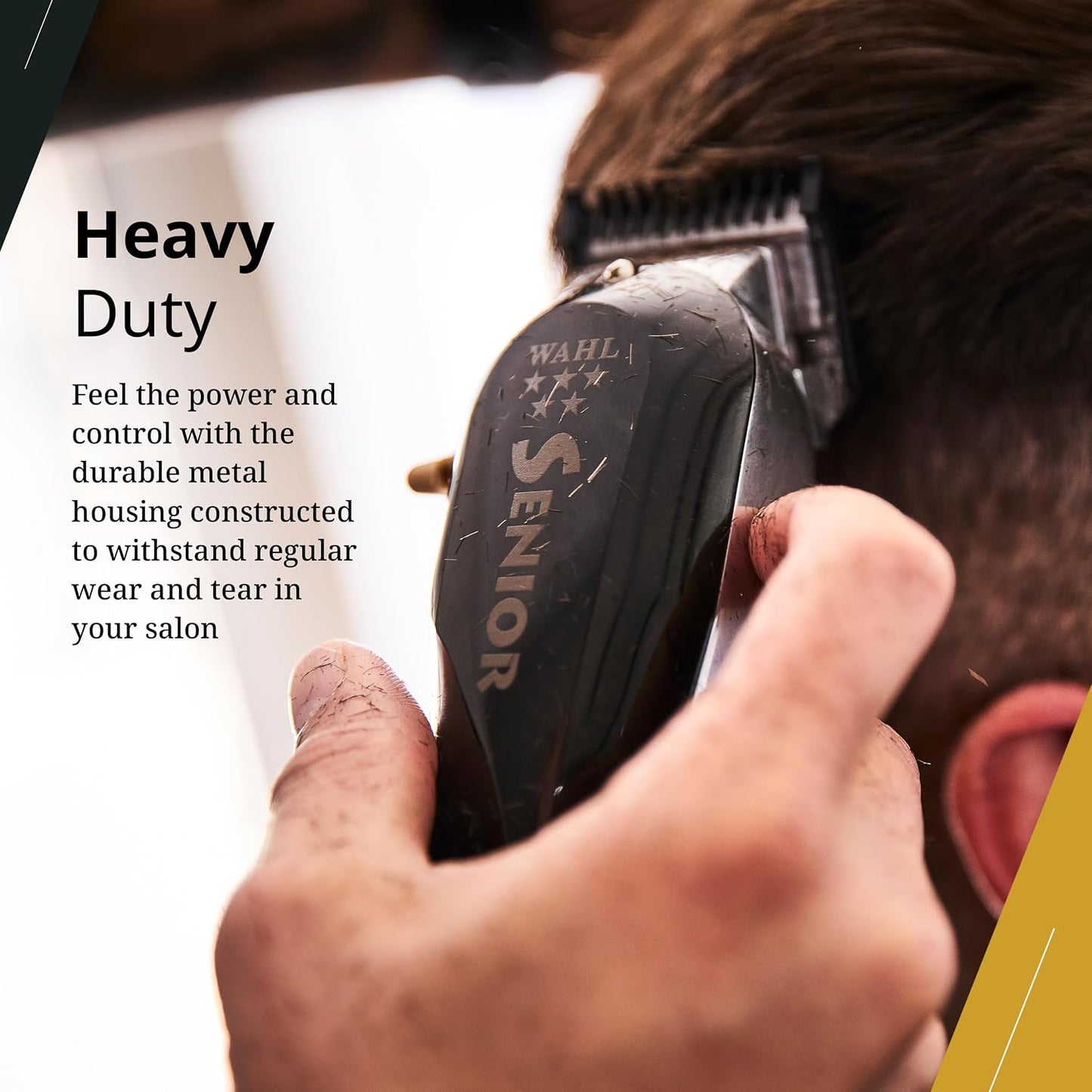 Wahl Professional Cortadora con cable superior de 5 estrellas, moto...