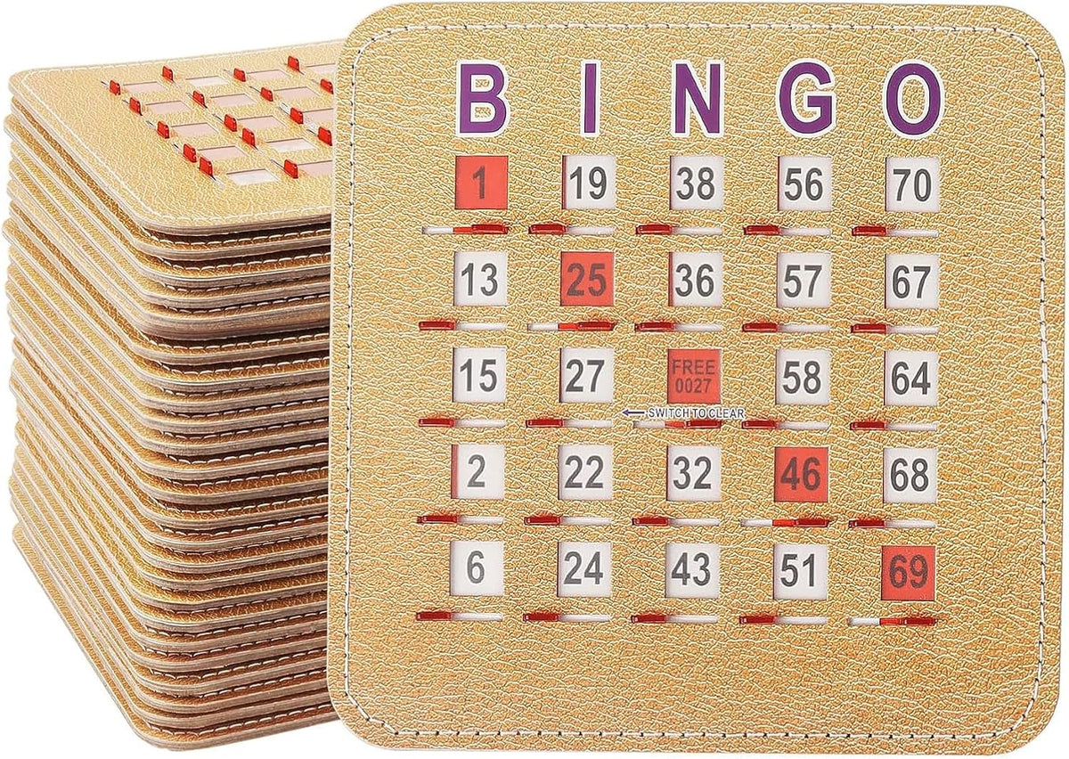 GSE Games &amp; Sports Expert Paquete de 50 tarjetas de bingo reuti...