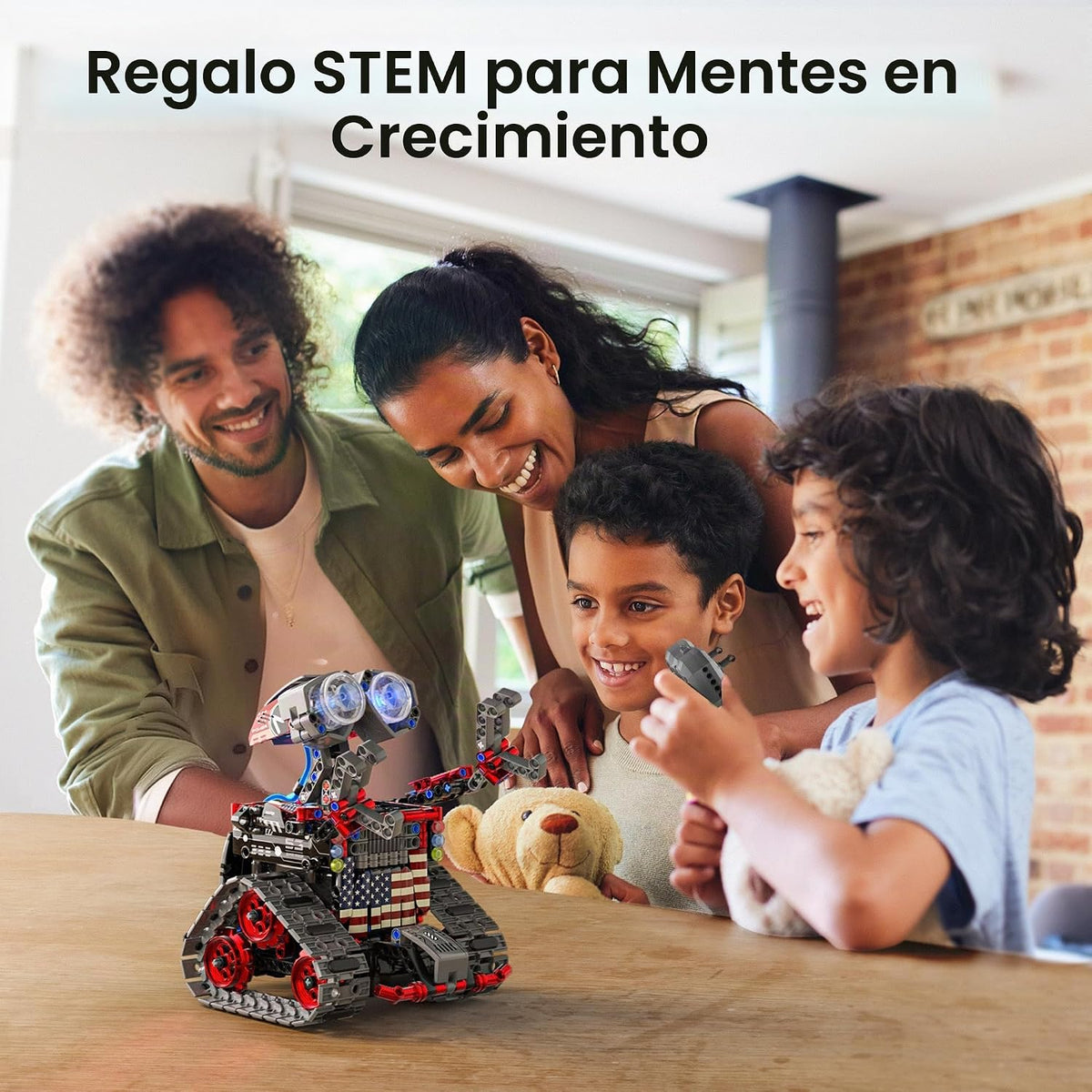 Sillbird Kit de construcción de robots, regalos STEM para niños de...