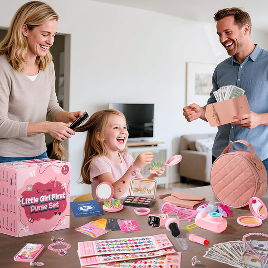 Kagenmi Bolso de Juego para Niñas Pequeñas, 39 Piezas Bolso de Niña...