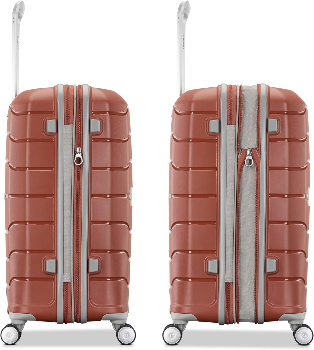 Samsonite Freeform Hardside expandible con ruedas giratorias dobles...
